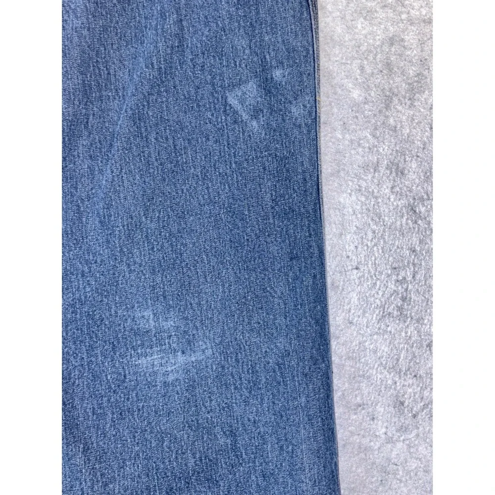 Faded Glory Mens Fleece Lined Carpenter Jeans Blue Denim Work Pants 40x29 VTG